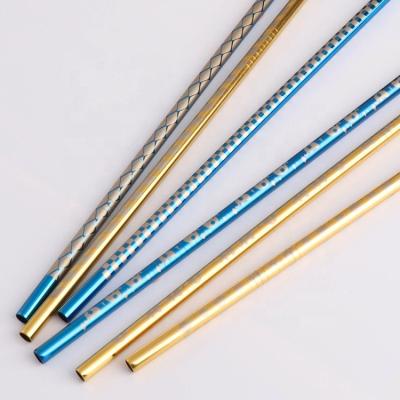 China Disposable 30% OFF Tool Metal Straw Stainless Steel Straw Eco-friendly Drinking Barware for sale