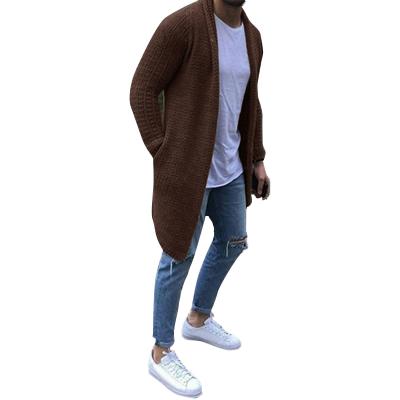 China 10708-SE9 breathable 2021 autumn long sleeve 5 colors plus size sweater cardigan for men pocket sehe casual fashion for sale