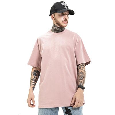 China Summer 10723-SE04 Breathable T-shirt Solid Color Summer Sehe Short Sleeve Fashion Oversized Men's for sale