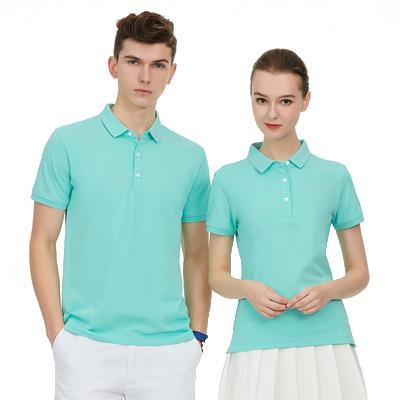 China 10723-SE32 summer short sleeve solid color turn-down QUICK DRY collar plus size T-shirt for men's sehe fashion for sale