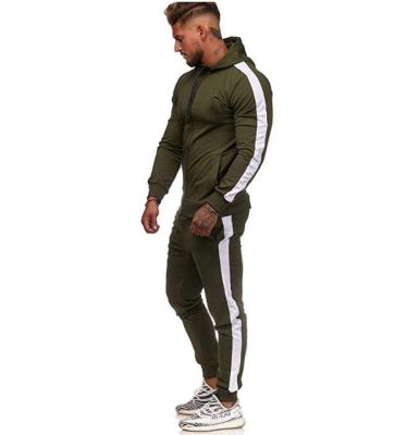 China Autumn 2021 pants set 10709-SE47 men's tracksuit sehe two-piece fashion outdoor wear breathable tracksuits for sale