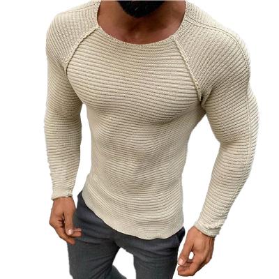 China 10708-SE17 casual long sleeve breathable 2 colors plus size autumn sweater o-neck for men sehe 2021 fashion for sale