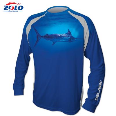 China New Design Custom Made UV Breathable Men's Fishing Shirts With Sublimation Printing for sale