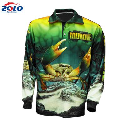 China Breathable New Design Popular School Team Fishing Custom Shirts for sale