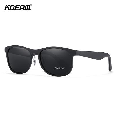 China Fashion Sunglasses KDEAM Novelty Designer Custom Logo Mens TR90 Sports Sunglasses Around 1.1 Polarized Sun Glasses UV Resistant Women for sale