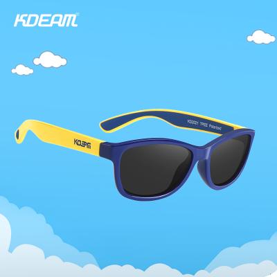 China KDEAM 2020 Fashion New Arrivals Private Label Kids Sunglasses Stylish Kid TPEE Polarized Girls Sun Glass Boys Oculos De Sol for sale