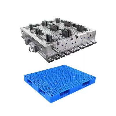 China Industry Logistics 4 Way Heavy Duty Grid Single Side Plastic Pallet 1200x1000mm Euro Plastic Pallet for sale