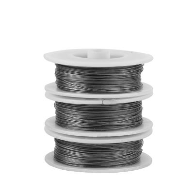 China 100M Plastic Nylon Coated Stainless Steel Wire For Tornado Meter Joints Diameter 0.6mm for sale