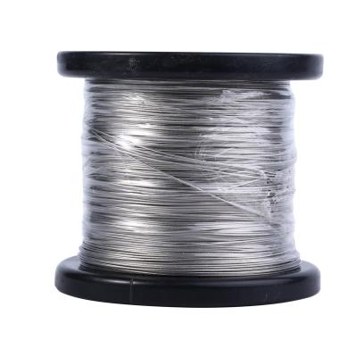 China 500M Plastic Nylon Coated Stainless Steel Wire For Tornado Meter Joints Diameter 0.6mm for sale