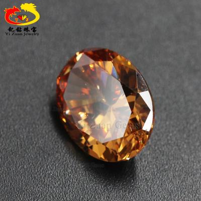 China russian natural oval yellow citrine quartz loose stone of game shape or color fire for ring accessories for sale