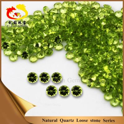 China Color Set or Fire Hot Sale Olivine Round Cut Natural Peridot Beads For Sale for sale