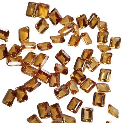 China Fashionable Stunning Natural Yellow Citrine Loose Gemstone Customized Size And Shape for sale