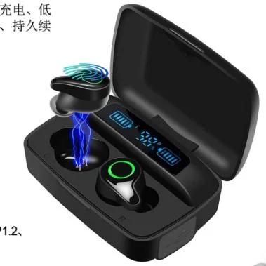 China Airoha 1562A 1536u Smart In-ear Sensor Earphone Earphone Tws Black Noise Canceling Wireless Earbuds for sale