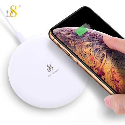 China MOBILE PHONE PWB-2110 7.5W Qi Universal QC2.0 Android Phone USB Fast Charging Charging Base For iPhone Samsung Huawei Xiaomi for sale