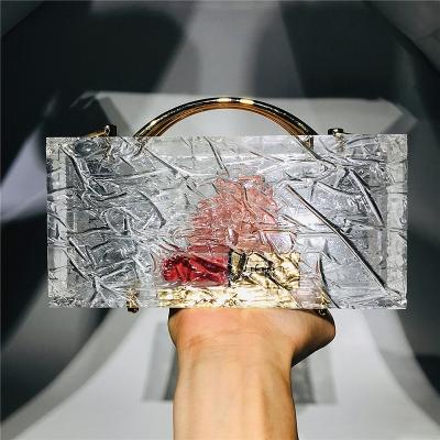 China Fashion Quality Clear Acrylic Clutch Bag Evening Clutch Bags For Women Wedding Party Formal Clutch Purse Wedding Handbags for sale