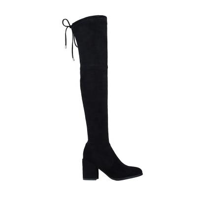 China Wholesale Ladies Breathable Elastic Knee Boots High Slip On Boots for sale