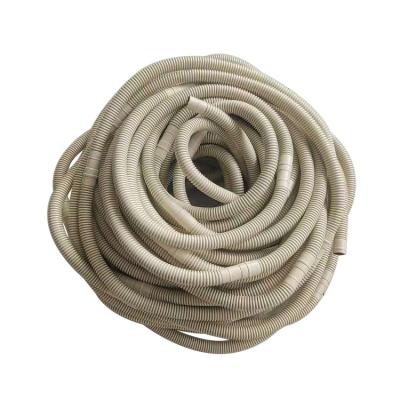 China 50m Home Protection Air Conditioner UV PVC Corrugated Plastic Flexible Drain Hose AC Drain for sale