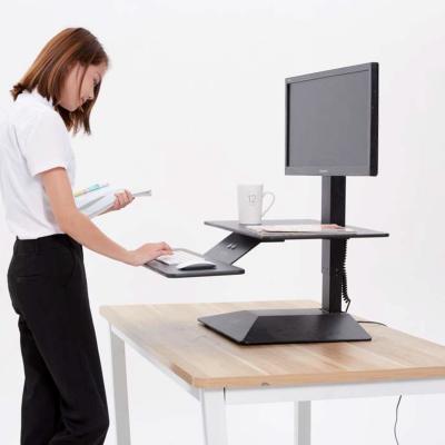 China Modern Adjustable Table Stand Laptop Stand Ergonomic Bed Tray Standing Desk TV (Height) Laptop Stand for sale