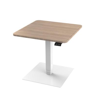 China Custom Adjustable Single Legs (Height) One Motor Adjustable Sit To Stand Electric Desk One Leg for sale