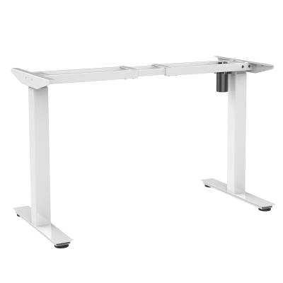 China (Height)Adjustable Ergonomic Modern Desk Motorized Position Electric Adjustable Height Table Frame Table Furniture Electric Lift for sale