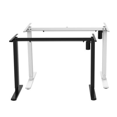 China Automatic Electric Height Adjustable Desk Metal Table Legs (Height) Motorized Lifting Desk Legs Malaysia for sale