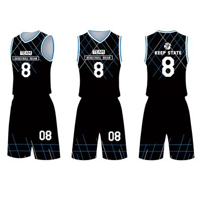 China Cheap Custom Antibacterial Logo High Quality Sports Sublimation Basketball Tank Tops Mens Basketball Uniform Tank Top for sale