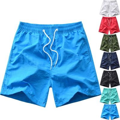 China Manufacturer Custom Blank Swimsuit Anti-Wrinkle Single Swim Shorts Mens Beach Wear Short Mens Beach Swim Trunks for sale