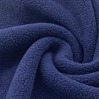 China Anti Pill Pilling Color Micro Side Custom Fleece Anti Pill Knit Fabric For Sportswear for sale