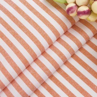 China Full Tech Oxford Fabric Breathable Striped Fabric Yarn-Dyed Fabric Oxford Fabric Tc Oxford Cloth Shirt Fabric for sale