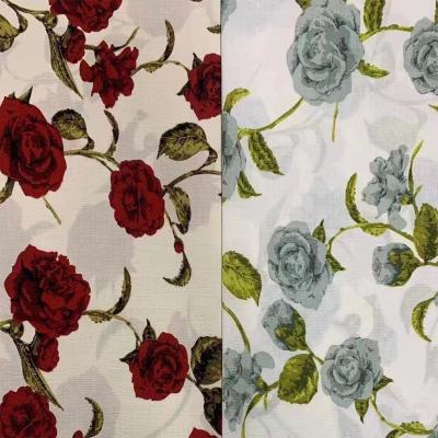 China Breathable The new crepe and rose prints are suitable for women's dresses for sale