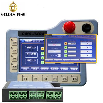 China Industry 4~6 Axis CNC Motion Controller Welding Robot Control System Robot Teaching Robot CNC Pendant Controller for sale