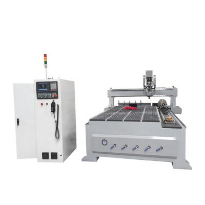 China Building Material Shops 4.5kw Axis CNC Router CNC Wood Engraving Machine 3 Axes for sale