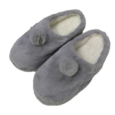 China Designer Custom Plush Slippers Plush Women's Slippers Fashion Trend Winter Bedroom Indoor Slippers For Women for sale