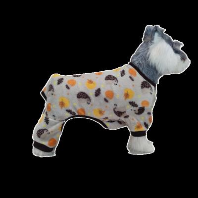 China Winter Quadruped Dog Clothes Comfortable Warm Wear Outdoor Windproof Pet Supplies Stored Large Cat Clothes for sale