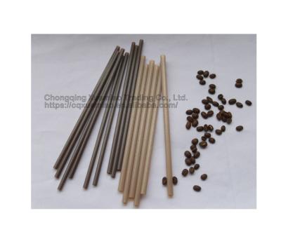 China Cocktail Disposable Homemade Long Compostable Milk Tea Green Custom Printed For Drinking Natural Plant Starch Straws for sale