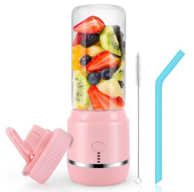 China Separate Lid With Handle And Spout Rechargeable Handheld Portable Electric Blender USB Blender Glass Juicer for sale