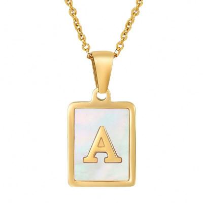 China FASHIONABLE Hot Selling Heart Initial Letter Necklace Bohemian Pendant Necklace for sale