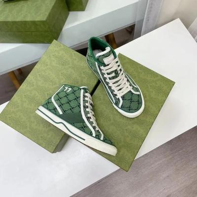 China Fashion Trend Wholesale Famous Brand Shoes Ladies With Stripe Sneakers 2023 Top Quality Designer Shoes Luxury Women and Men Tennis 1977 for sale