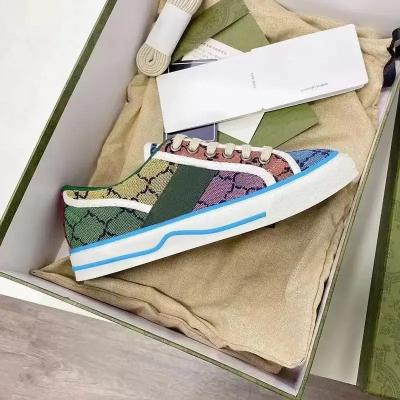 China Cushioning 2023 Top Quality Designer Shoes Luxury Women and Men Tennis 1977 Famous Brand Shoes Ladies Wholesale With Stripe Sneakers for sale