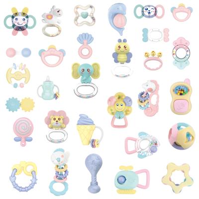 China Soft Toy 38 Models Baby Rattle Toys Infant Shaker And Teether Newborn Baby Gifts For 0 3Months for sale