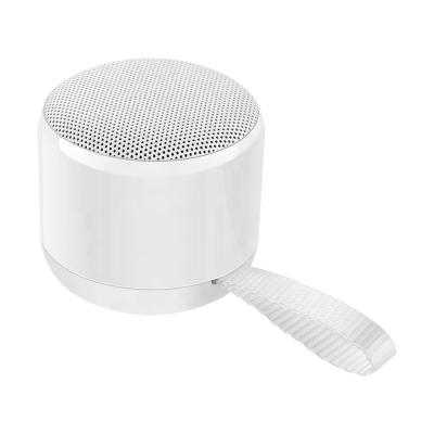 China Hot-selling phone function speakerphone wireless card around portable mini small cannon steel strap small cell phone portable speaker for sale