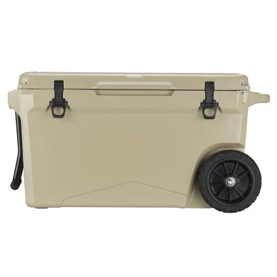 China Good quality waterproof portable multifunctional camping outdoor cooler box of ice cream cart for sale for sale