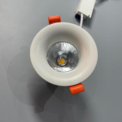 China Desk Cut 70mm Led Ceiling Spotlight 10w Square Recessed Led Downlight Aluminum Anti-Glare Enclosed Ceiling Lamps Indoor Lighting for sale