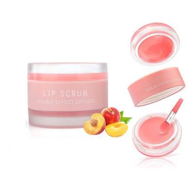 China Moisturizer Private Label Lip Scrub Balm Natural Smooth Moisturized Soft Exfoliating Lip Scrubs For Lip Care for sale