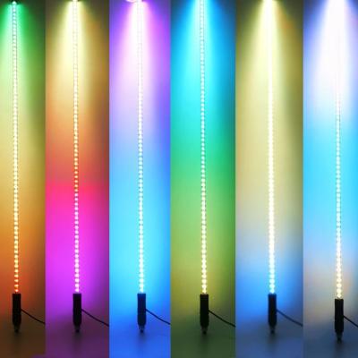 China Top 1.2meter LED Whip Light For 4x4 LED Offroad Inside Wireless Remote Lit LED Whip 3ft/4ft/5ft/6ft for sale