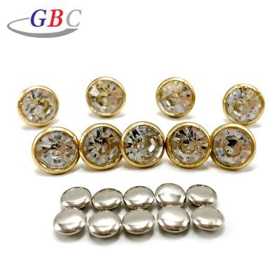 China New design custom rhinestone rivet garment rivet nickel free for decoration for sale