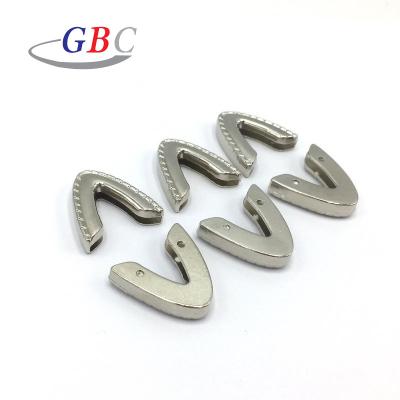 China High quality zamak nickel free metal 25mm western cowboy belt pin buckle tips for sale