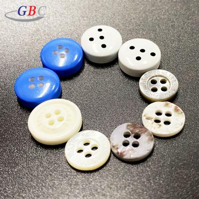 China High standard washable custom resin sewing button with 4 holes for shirt for sale