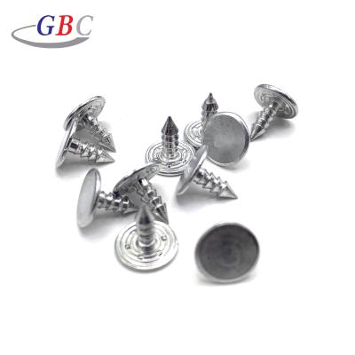 China Aluminum Dry Cleaning Rivet Nail For Metal Button Accessories for sale