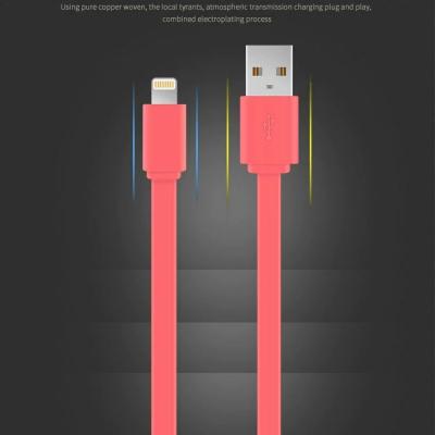 China Eco-friendly MFI certified USB C to L 20W flat cable C94 3A 18W for Apple iPhone cable for mfi apple cable for sale